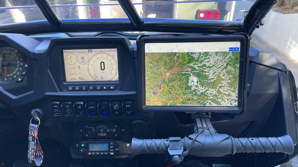 Ram tablet mount Polaris RZR Forum RZR