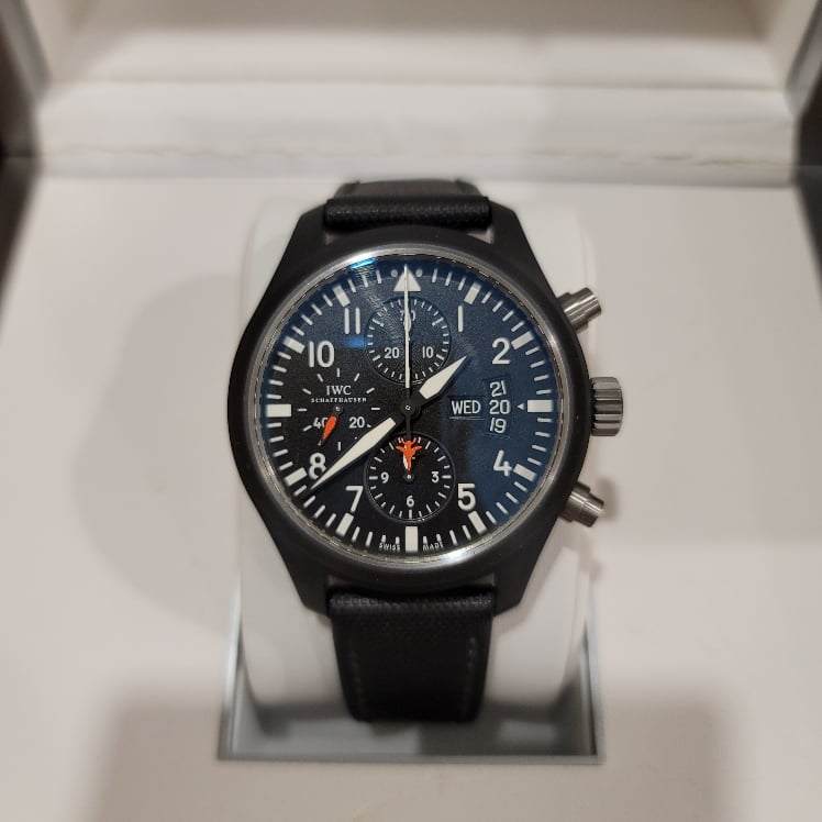 SOLD [USD $4800] IWC TOP GUN PILOT CHRONOGRAPH | WatchUSeek Watch Forums