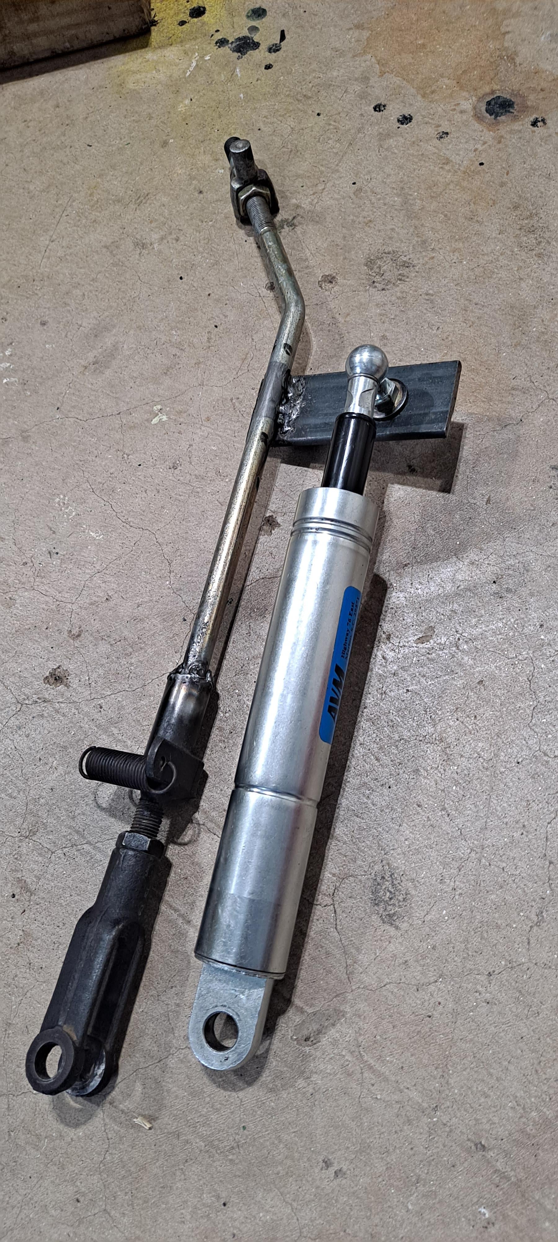 Hydro foot control conversion on a 400 Weekend Freedom Machines