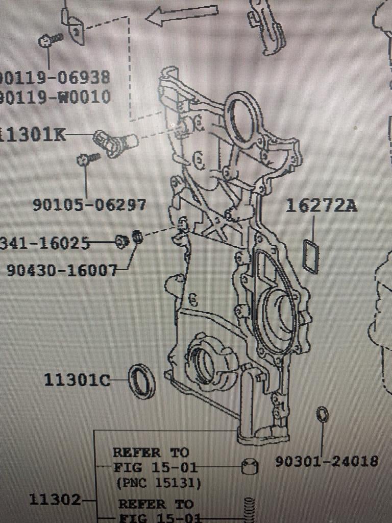 Engine crankshaft seal Toyota Nation Forum