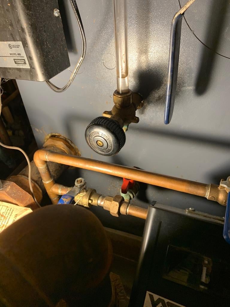 Steam boiler sight glass clogged DIY Home Improvement Forum