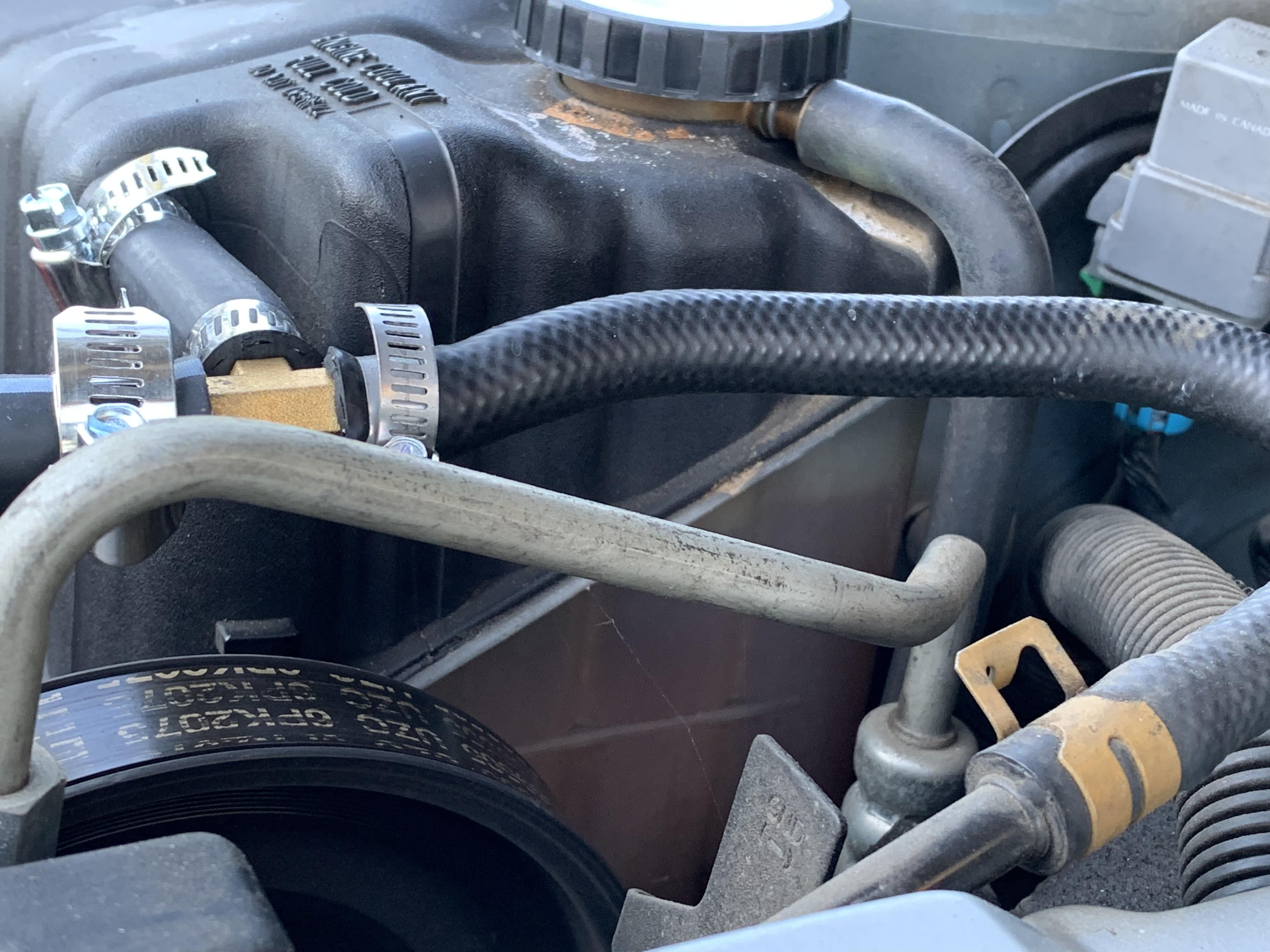 Coolant reservoir fill line Cadillac Owners Forum