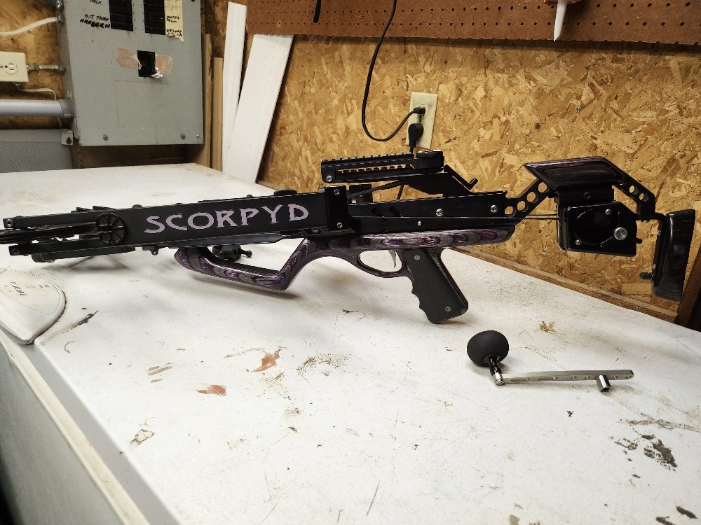 Custom Scorpyd Nemesis 480 with Aerocrank AD. | Archery Talk Forum