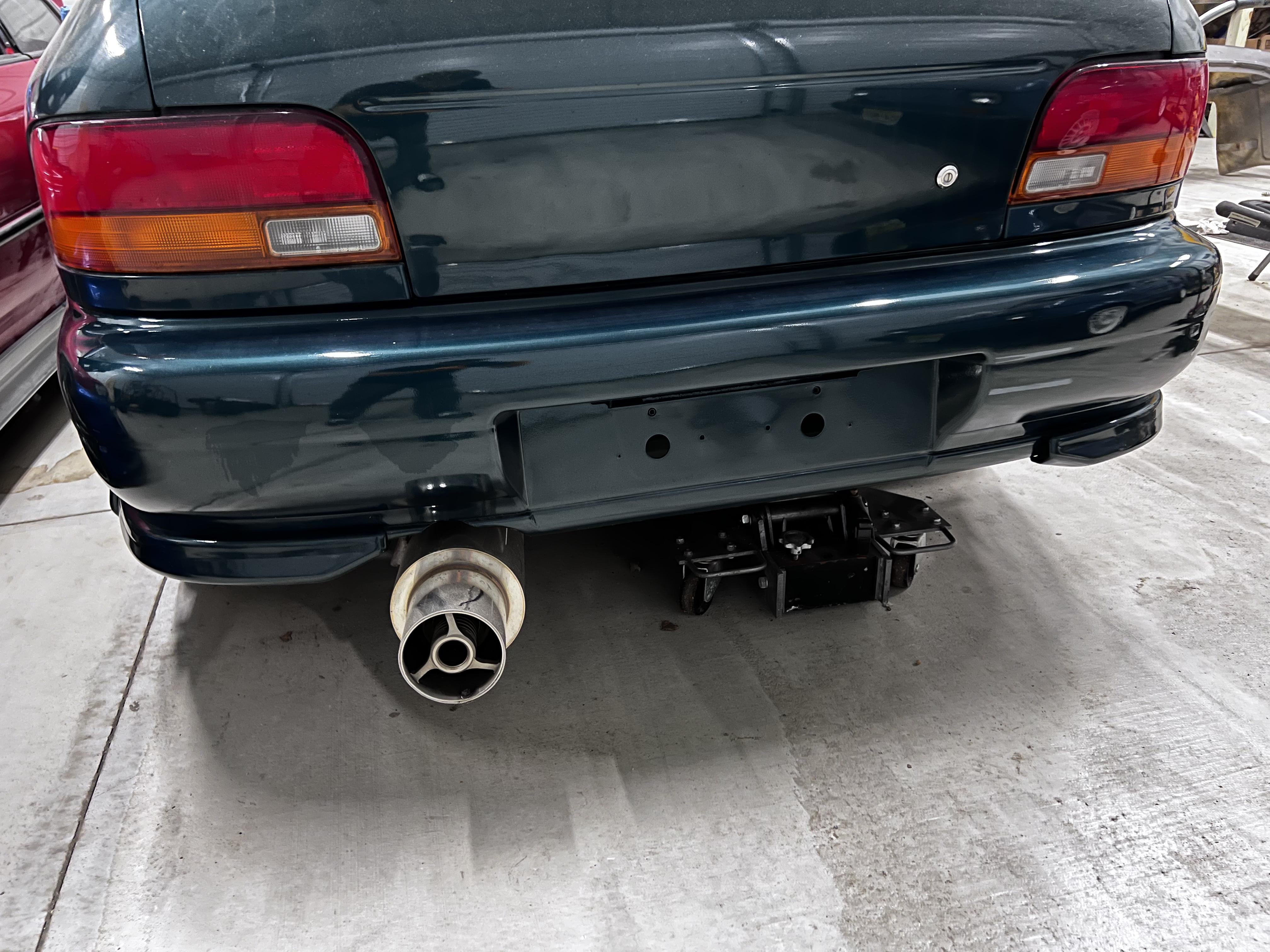 9801 RS bumpers side skirts s201 scoop aero guards Subaru Impreza