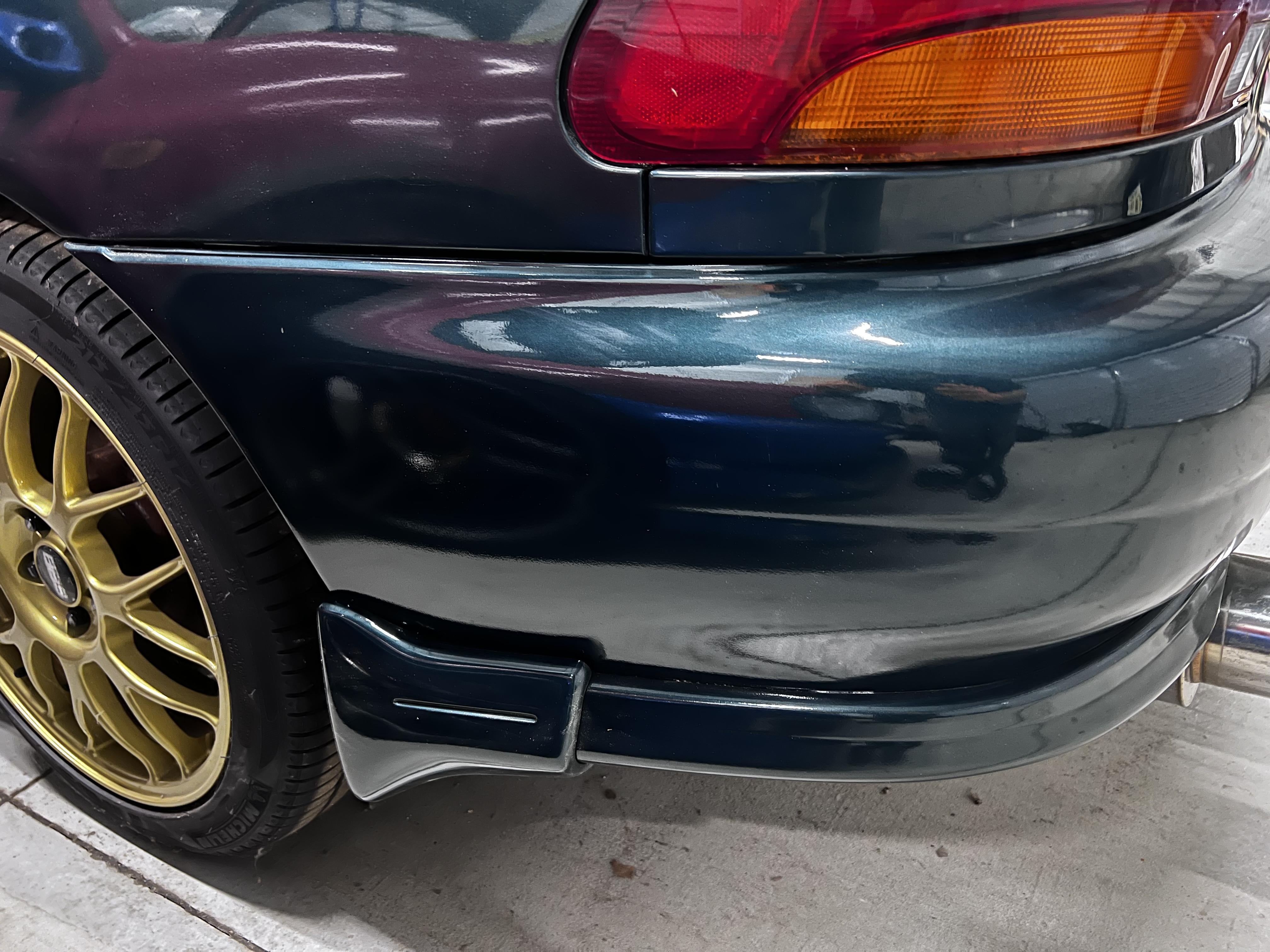 9801 RS bumpers side skirts s201 scoop aero guards Subaru Impreza