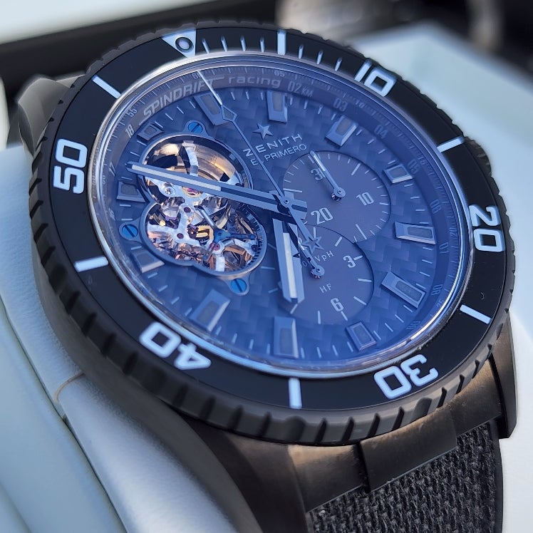 Zenith Racing Stratus Racing FSOT: ZENITH EL PRIMERO STRATOS SPINDRIFT RACING CARBON FIBER OPEN DIAL ...