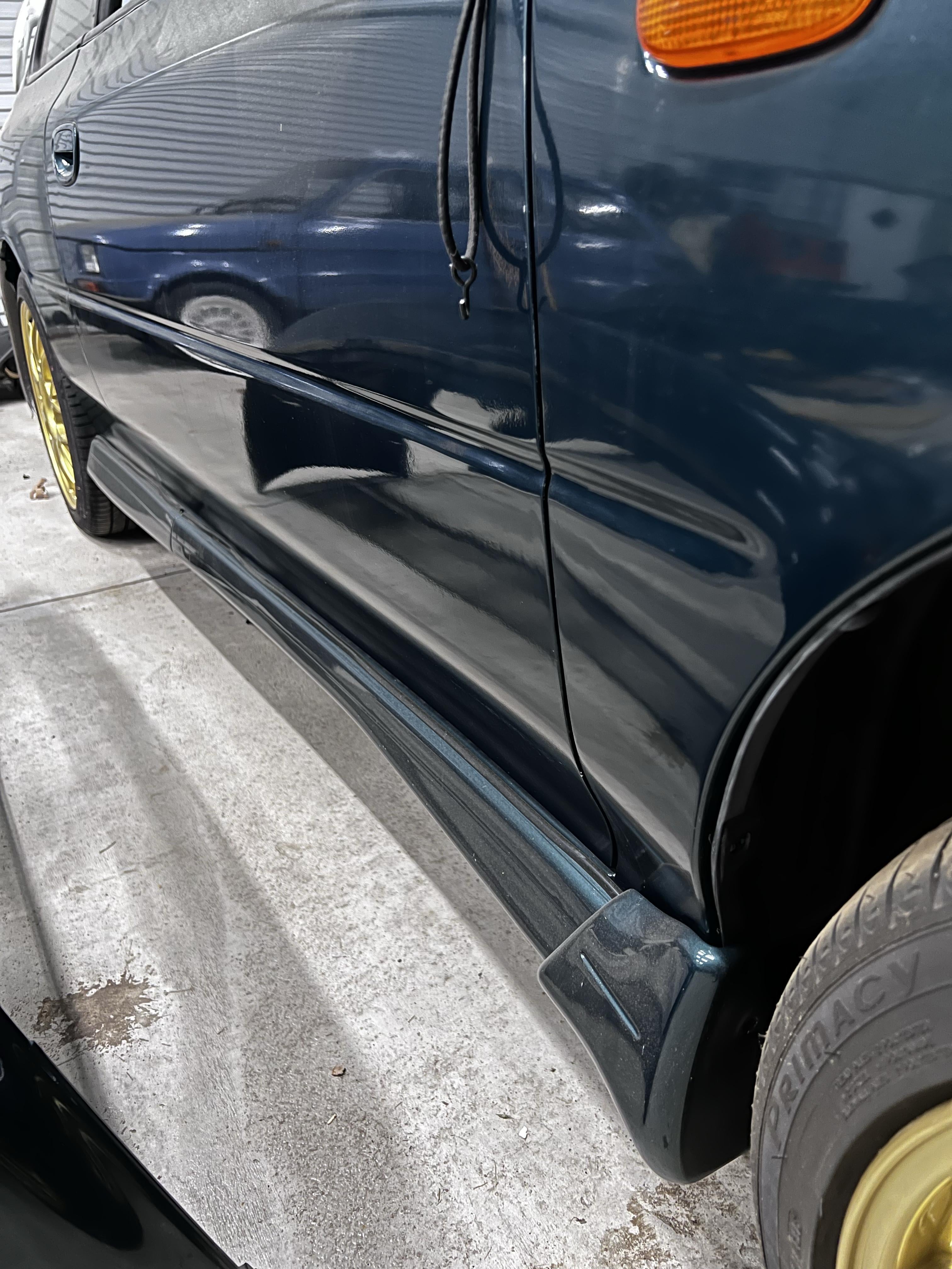 9801 RS bumpers side skirts s201 scoop aero guards Subaru Impreza