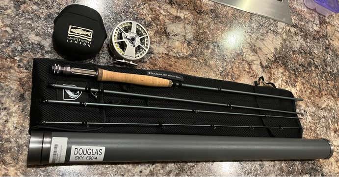 douglas fly reel DXF Gen 2 Rods The ERA Outstanding performance at an entry level price Douglas Sky 690 with Lamson