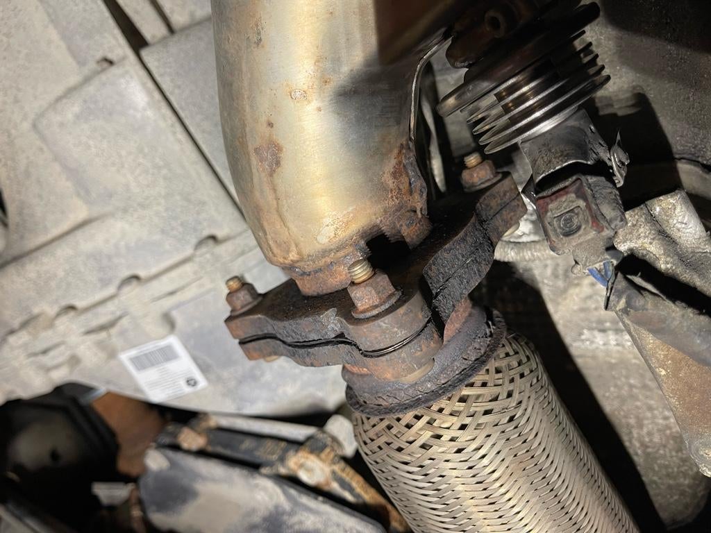Exhaust Flex Pipe to SCR Flange studs snapped RAM 1500 Diesel Forum