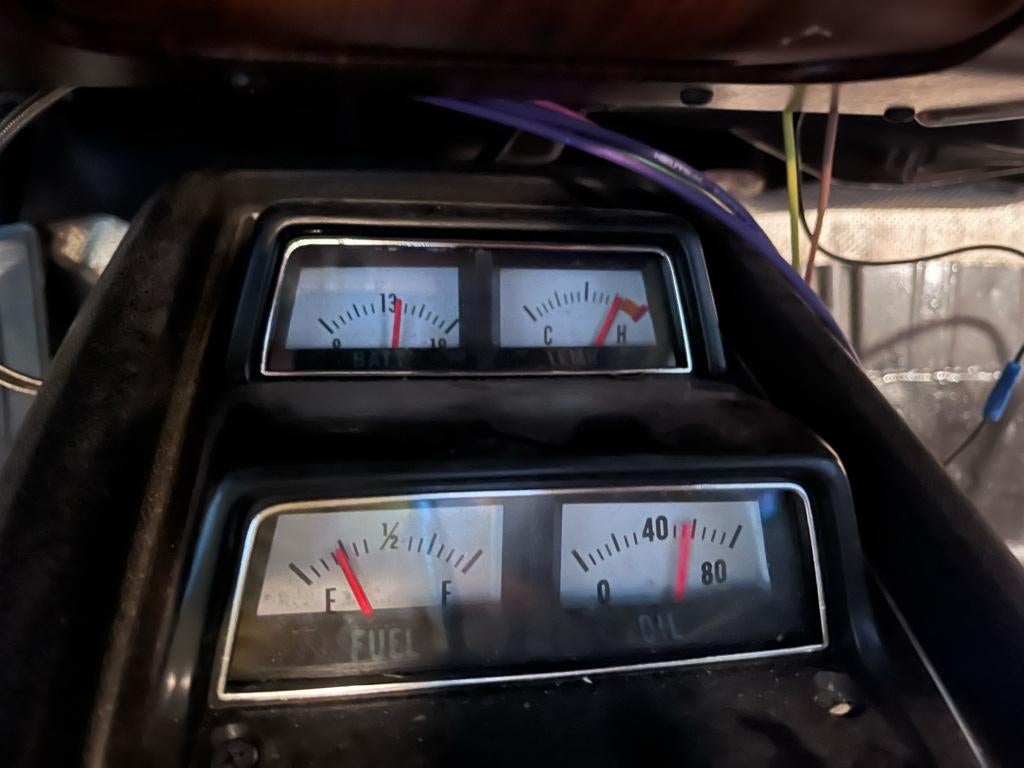 High/Bouncing Temp Gauge Team Camaro Tech