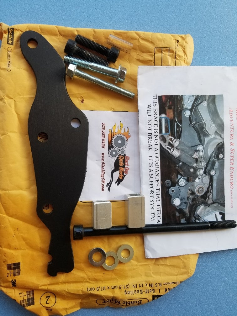 Sold KTM 950 / 990 side stand relocation kit Adventure Rider