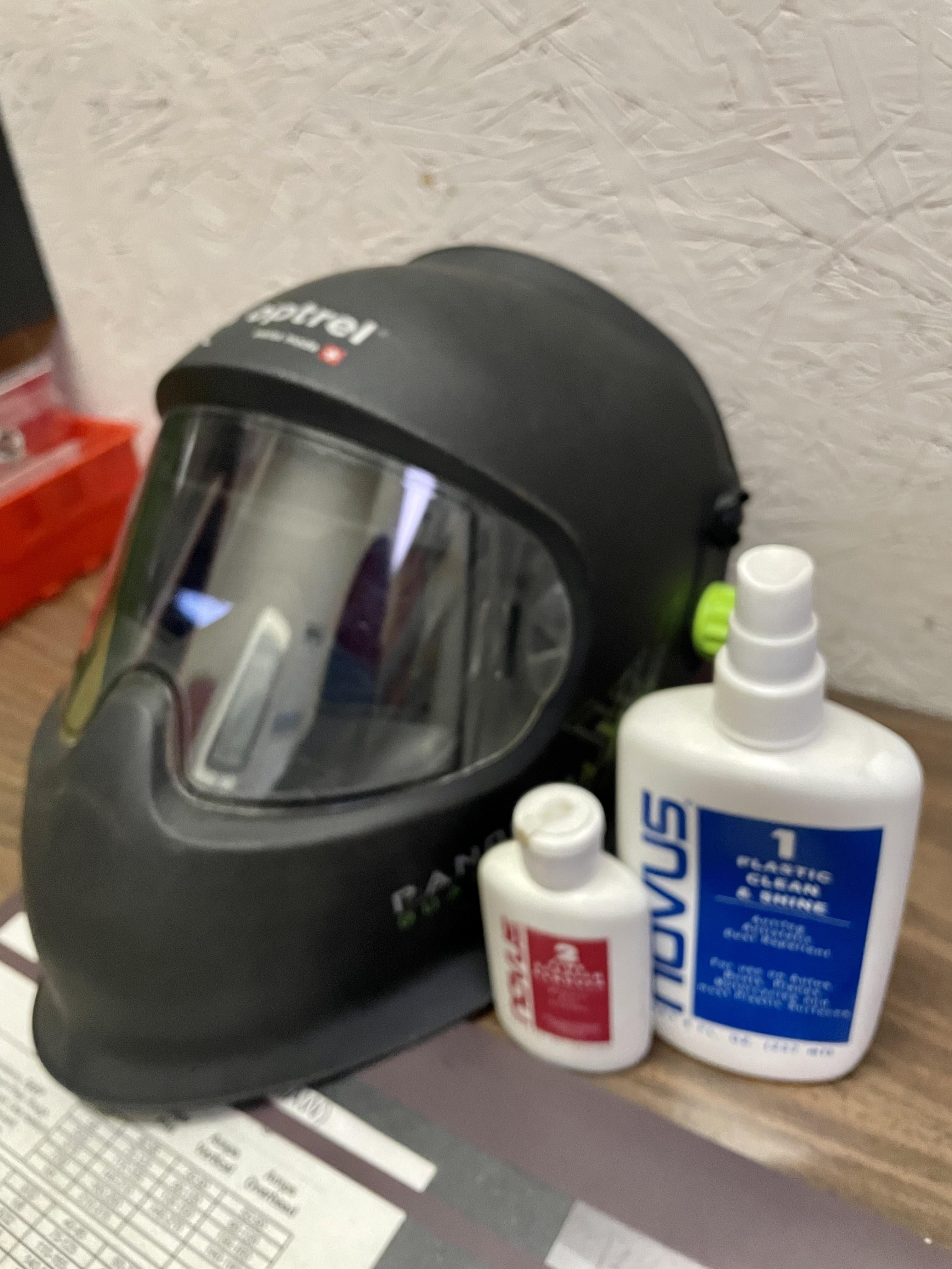 What's your recipe cleaning Welding Helmet Auto Darkening Lenses.
