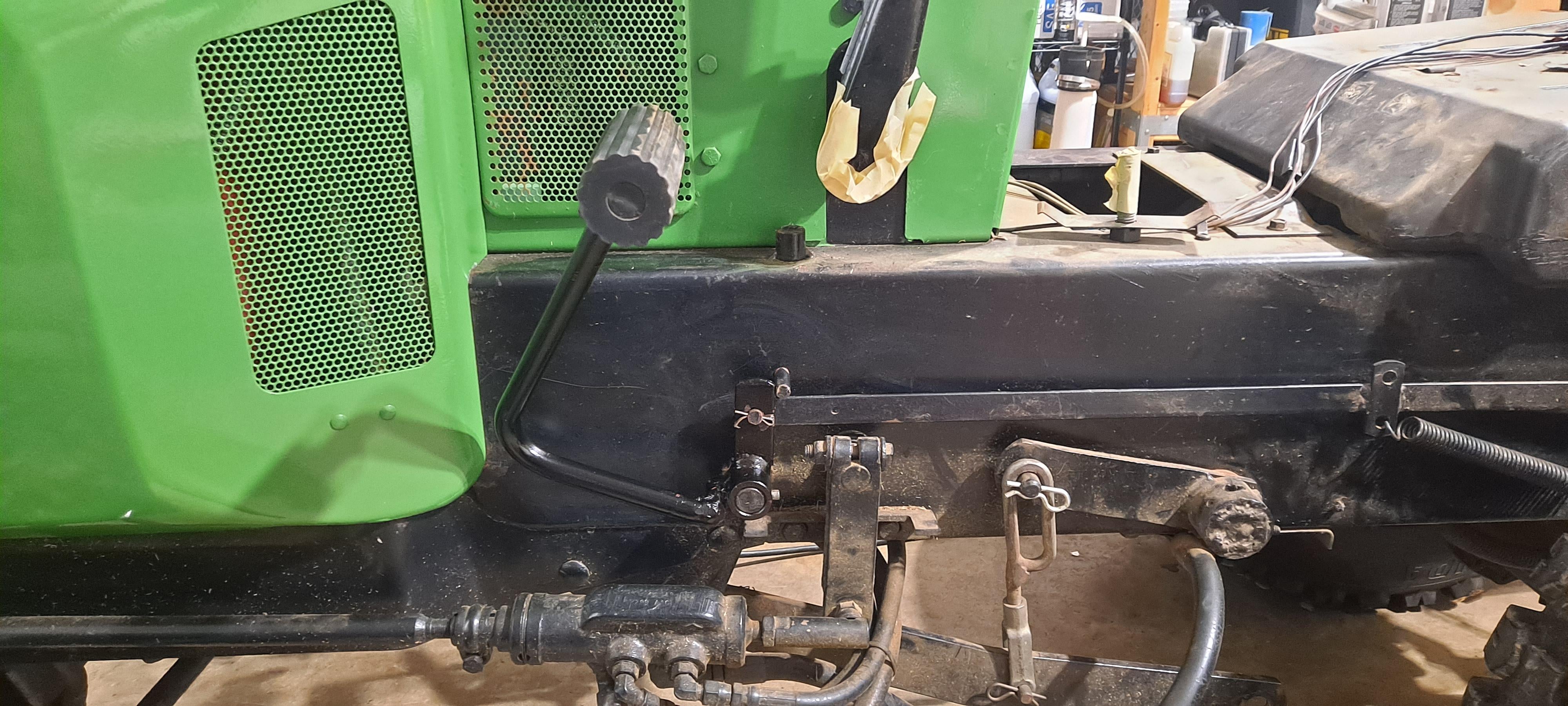 Hydro foot control conversion on a 400 Weekend Freedom Machines