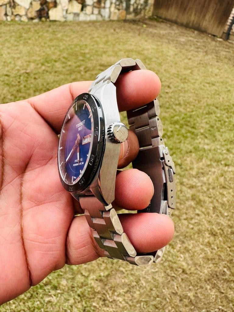 Montre Tissot PRS516 Chronographe - Boîtier 42mm Acier - Quartz - Neuf Avec Étiquettes