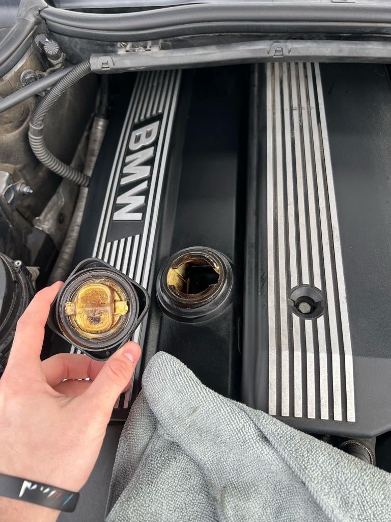 Foamy oil cap, mixing oil and coolant? E46 Fanatics Forum