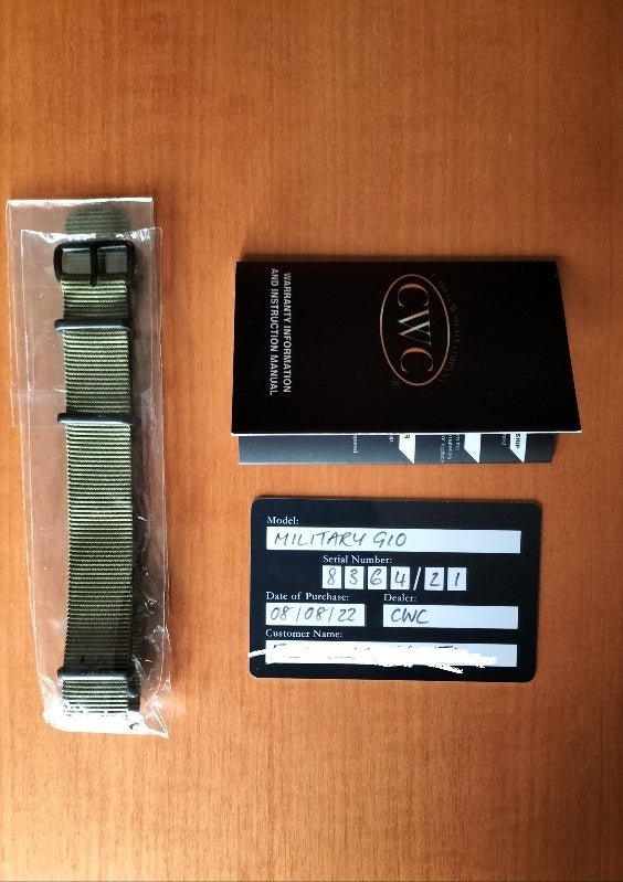 [€250 EUR] SOLD: CWC G10 Military Watch | WatchUSeek Watch Forums