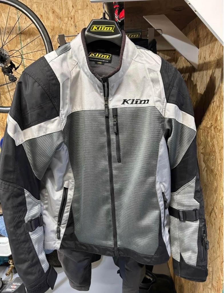 Sold Klim Induction Jacket Large with armor Adventure Rider