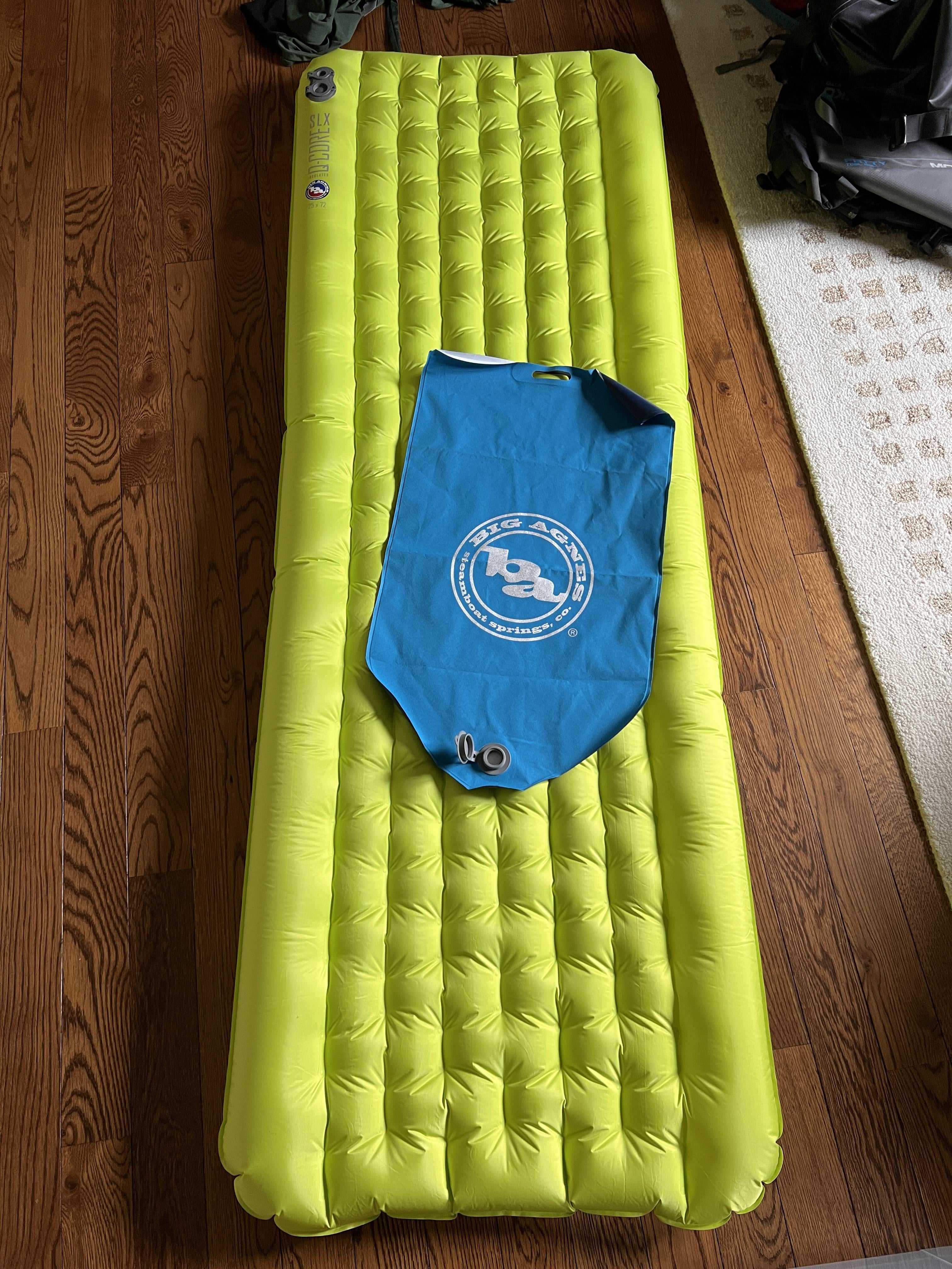 Sold Big Agnes sleeping pad Adventure Rider