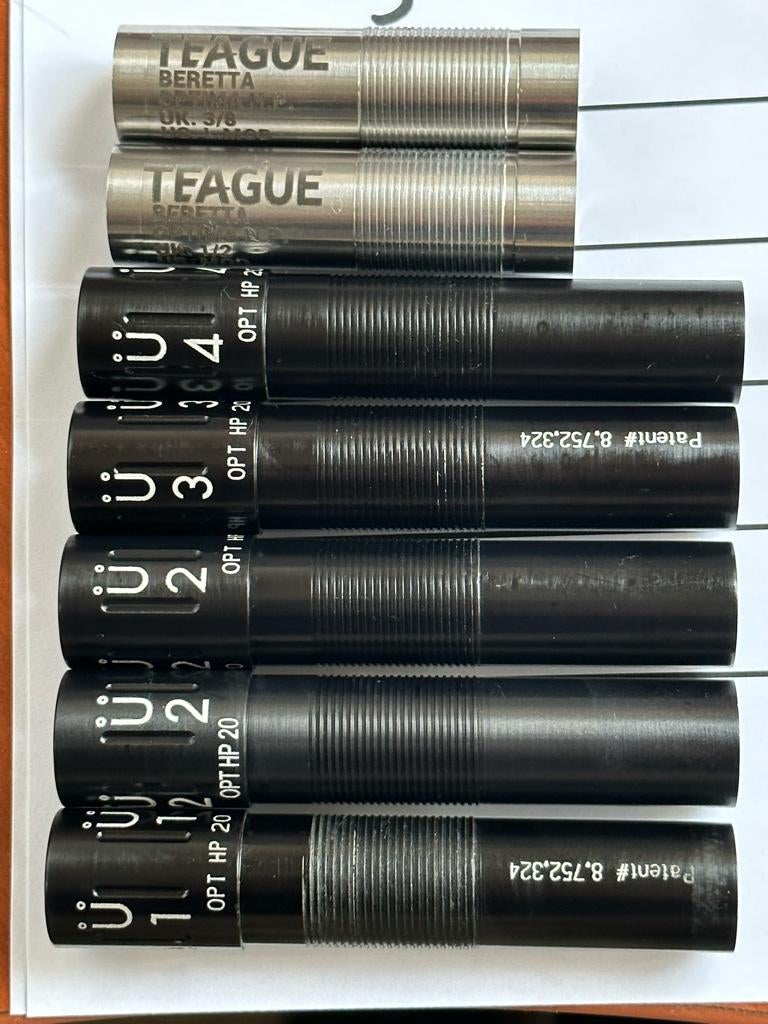 Beretta Optima HP 20 gauge Muller & Teague Chokes Shotgun Forum